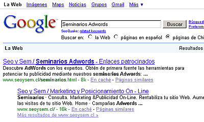 posicionamiento web y posicionamiento en buscadores